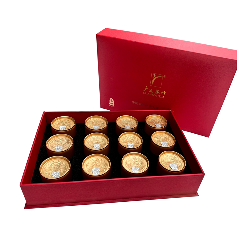 【茗心系列明前特級(jí)信陽(yáng)紅茶12罐一罐好茶】核心產(chǎn)區(qū)、高山茶園、精心制作